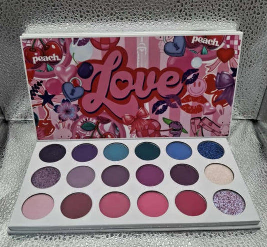 💘 ALL YOU NEED IS LOVE – 18 Pan Brights Palette