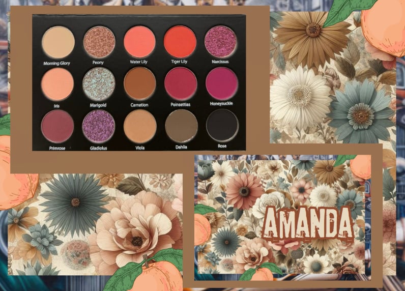 Twisted Peach - Flaurish - Amanda Morse - Collab - Preorder