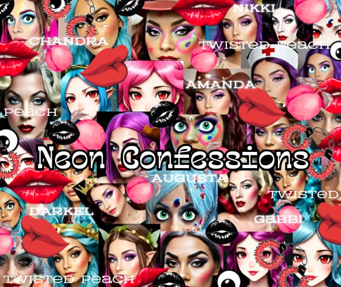 Googly Eye Collab - Neon Confessions - Pre Order
