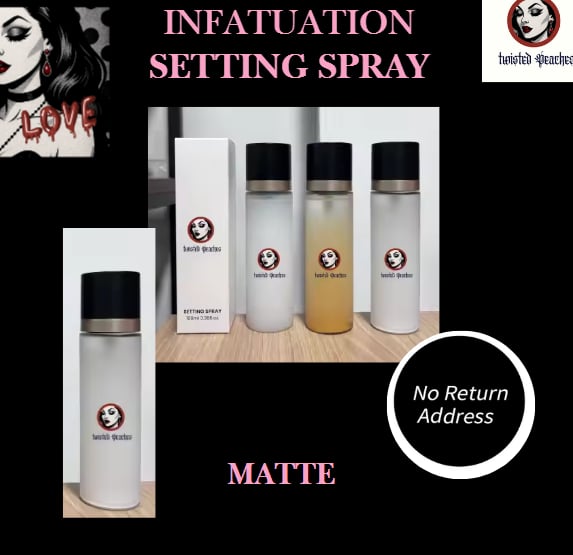 X - 💘 Infatuation Setting Spray – Twisted Peach