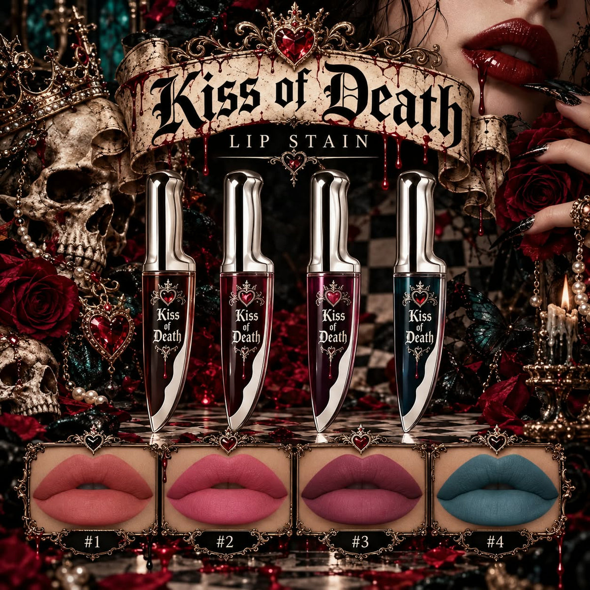 Kiss Of Death Lip Stains