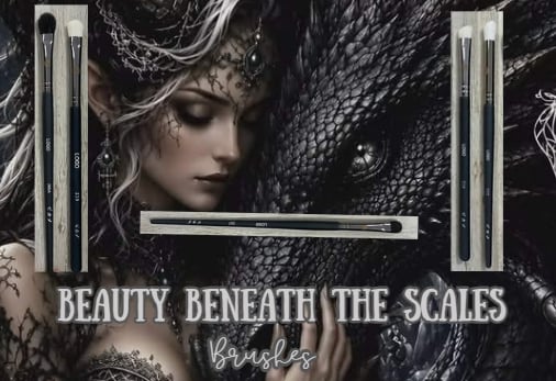 🐉 Beauty Beneath the Scales Brush Collection