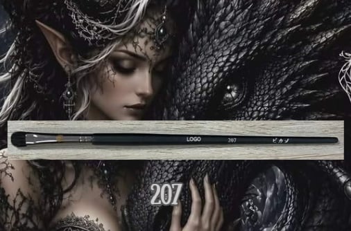 🐉 Beauty Beneath the Scales Brush Collection