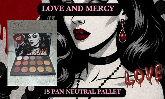 🤎 LOVE AND MERCY – 15 Pan Neutral Palette
