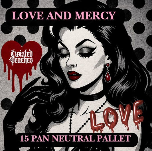 X - 🤎 LOVE AND MERCY – 15 Pan Neutral Palette