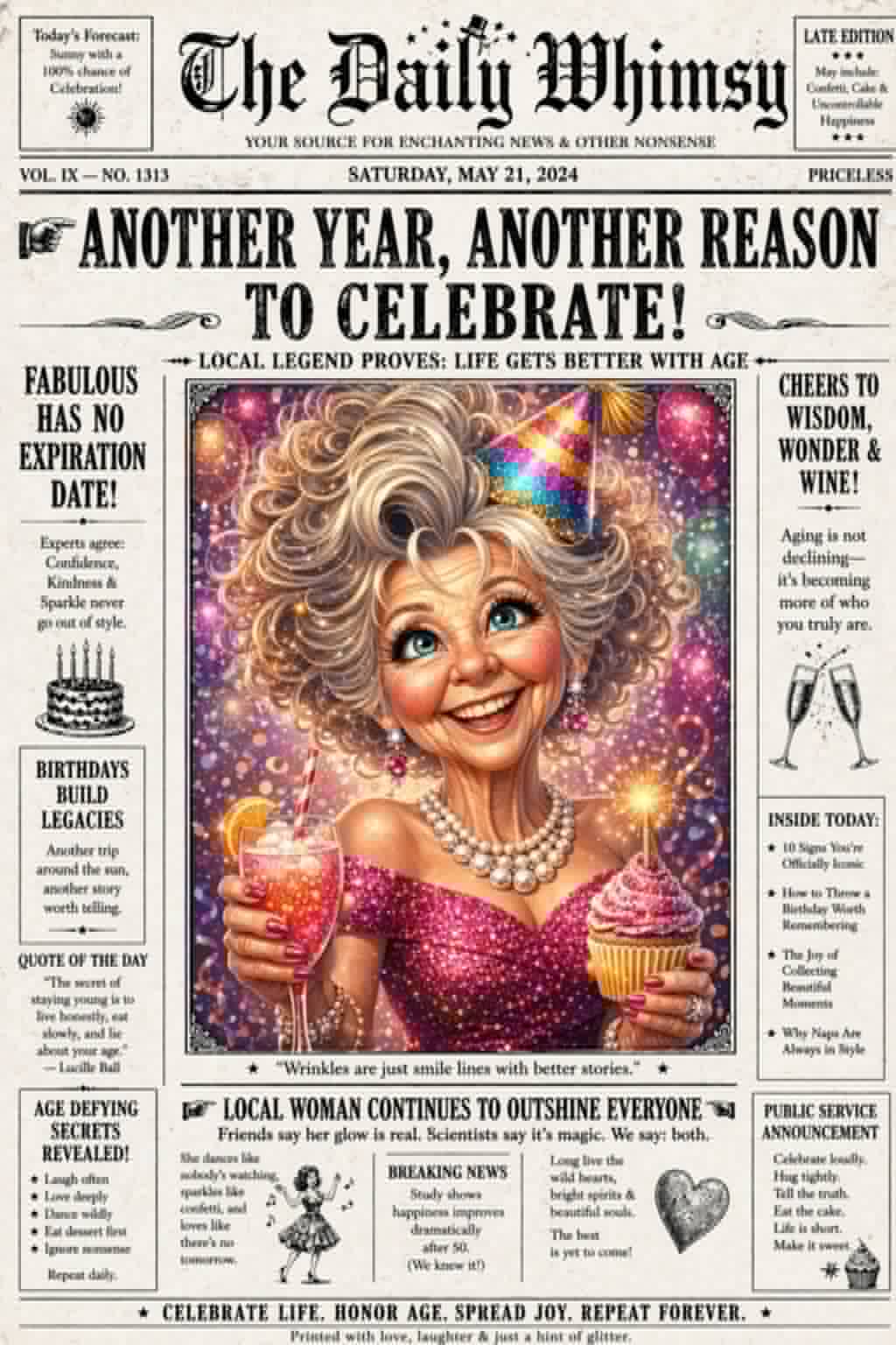 Aging Like Fine Wine- Lara’s Collab- Preorder