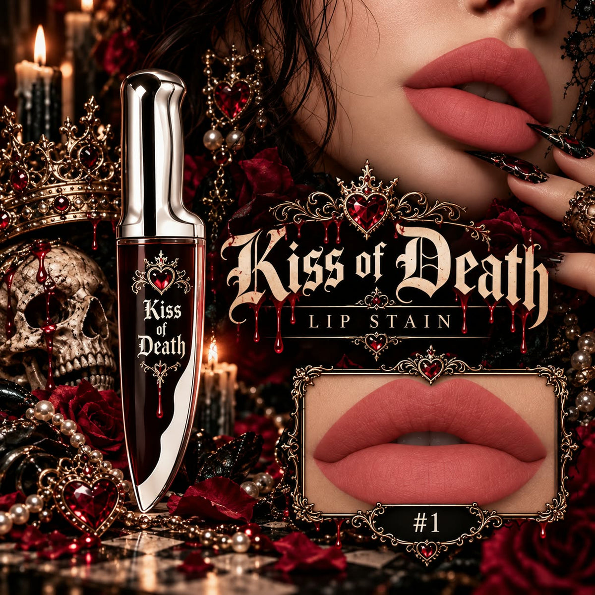 Kiss Of Death Lip Stains