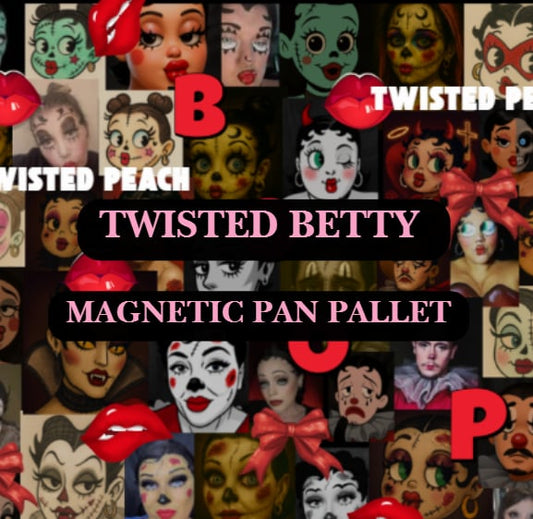 🎭 TWISTED BETTY – Magnetic Pan Palette