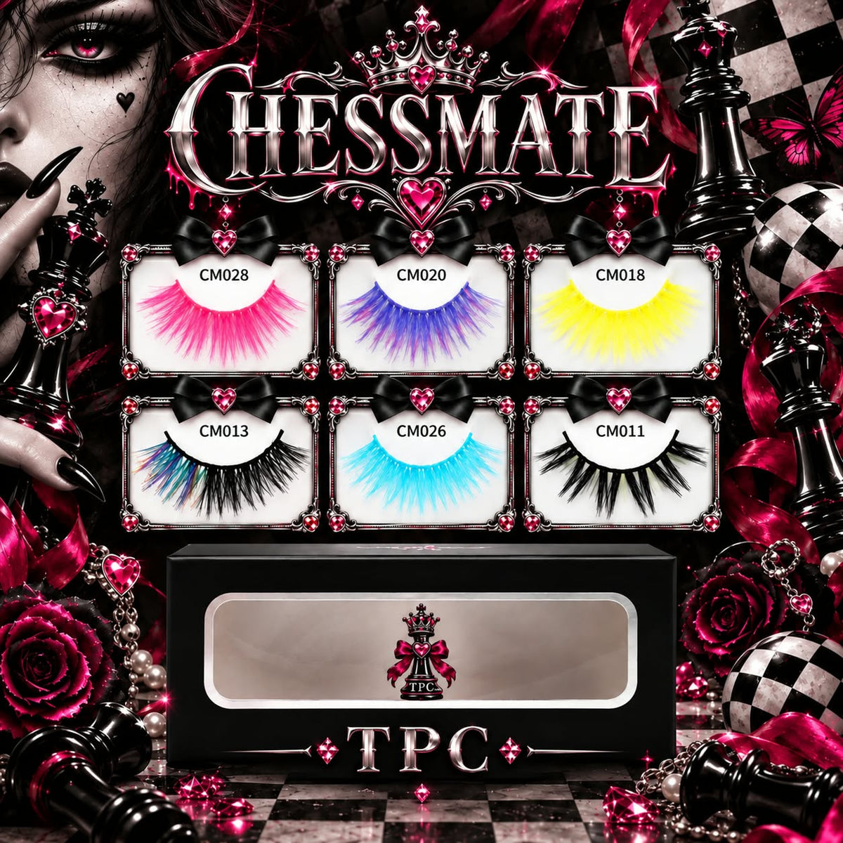 Check Mate- Lashes