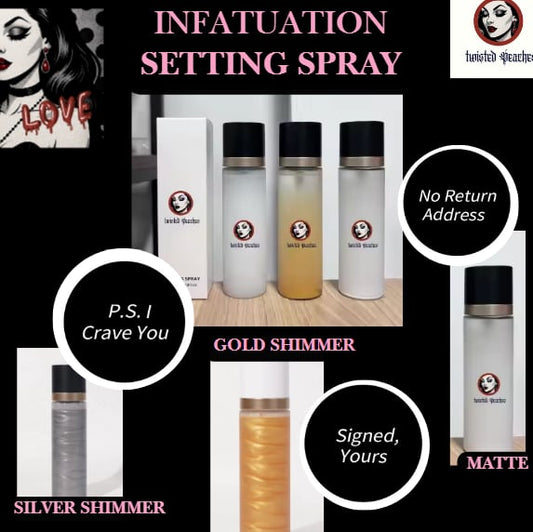 X - 💘 Infatuation Setting Spray – Twisted Peach