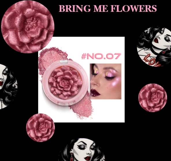 🌸 BRING ME FLOWERS – Petal-Pressed Highlighter Collection
