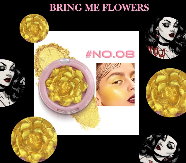 🌸 BRING ME FLOWERS – Petal-Pressed Highlighter Collection