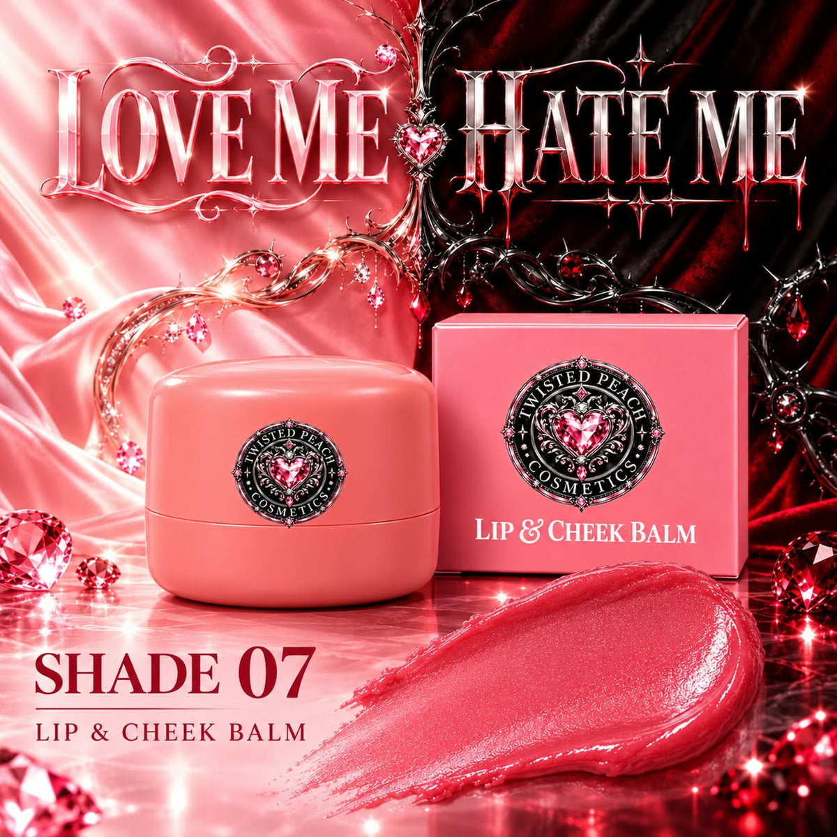 Love Me Hate Me Lip And Cheek Balm- Coming Soon