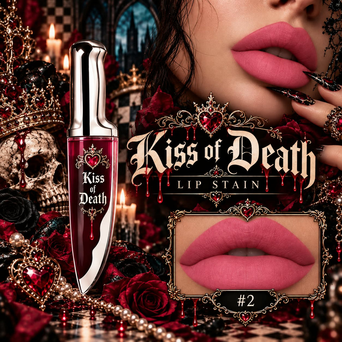 Kiss Of Death Lip Stains
