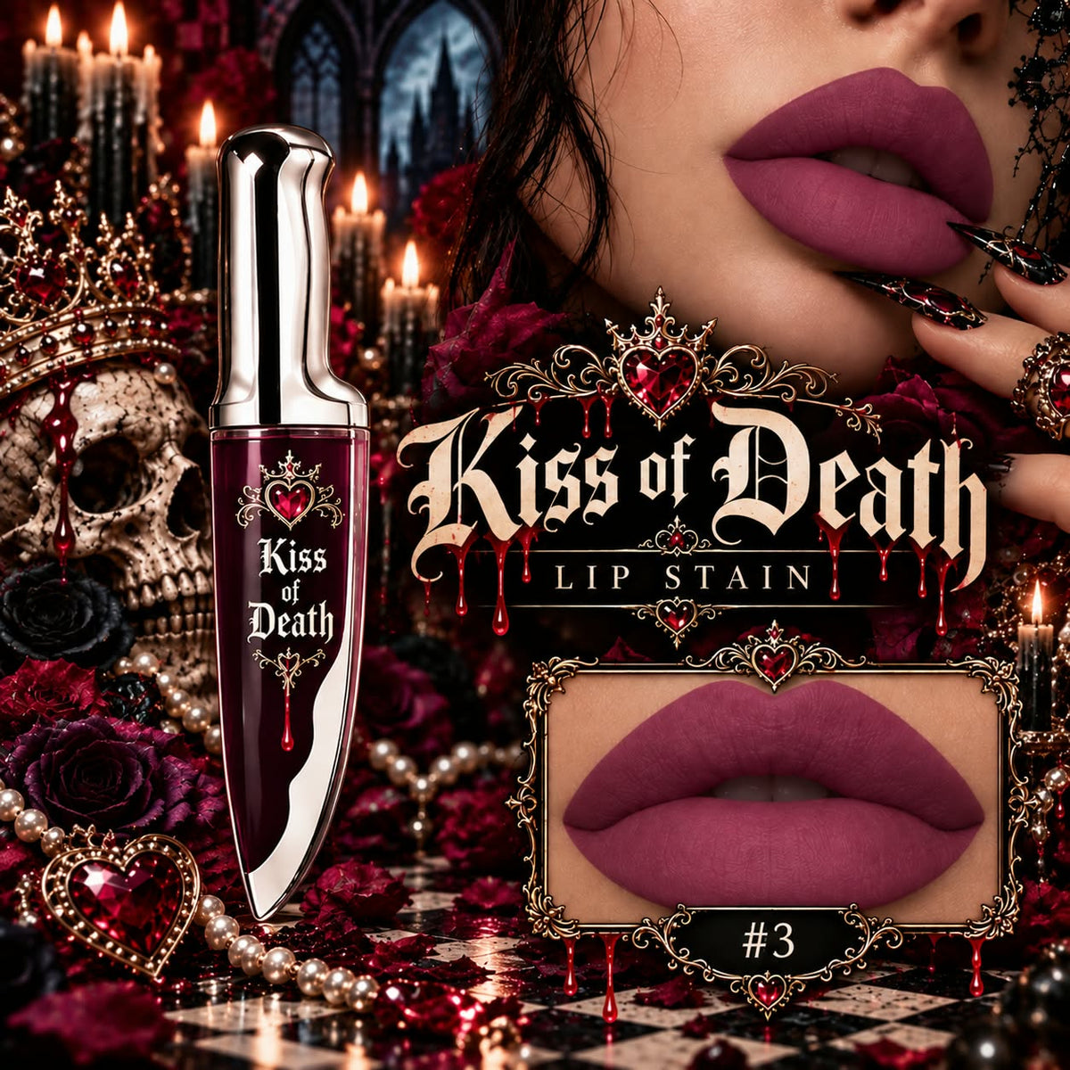 Kiss Of Death Lip Stains