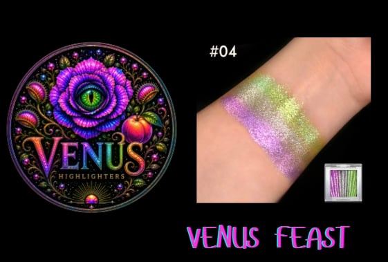 Venus Multi Shimmer Highlighters-Coming soon