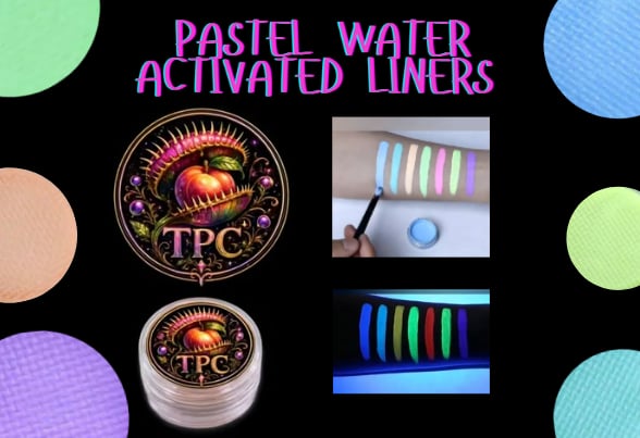 Venus Pastel Water Activated Liners- Coming Soon