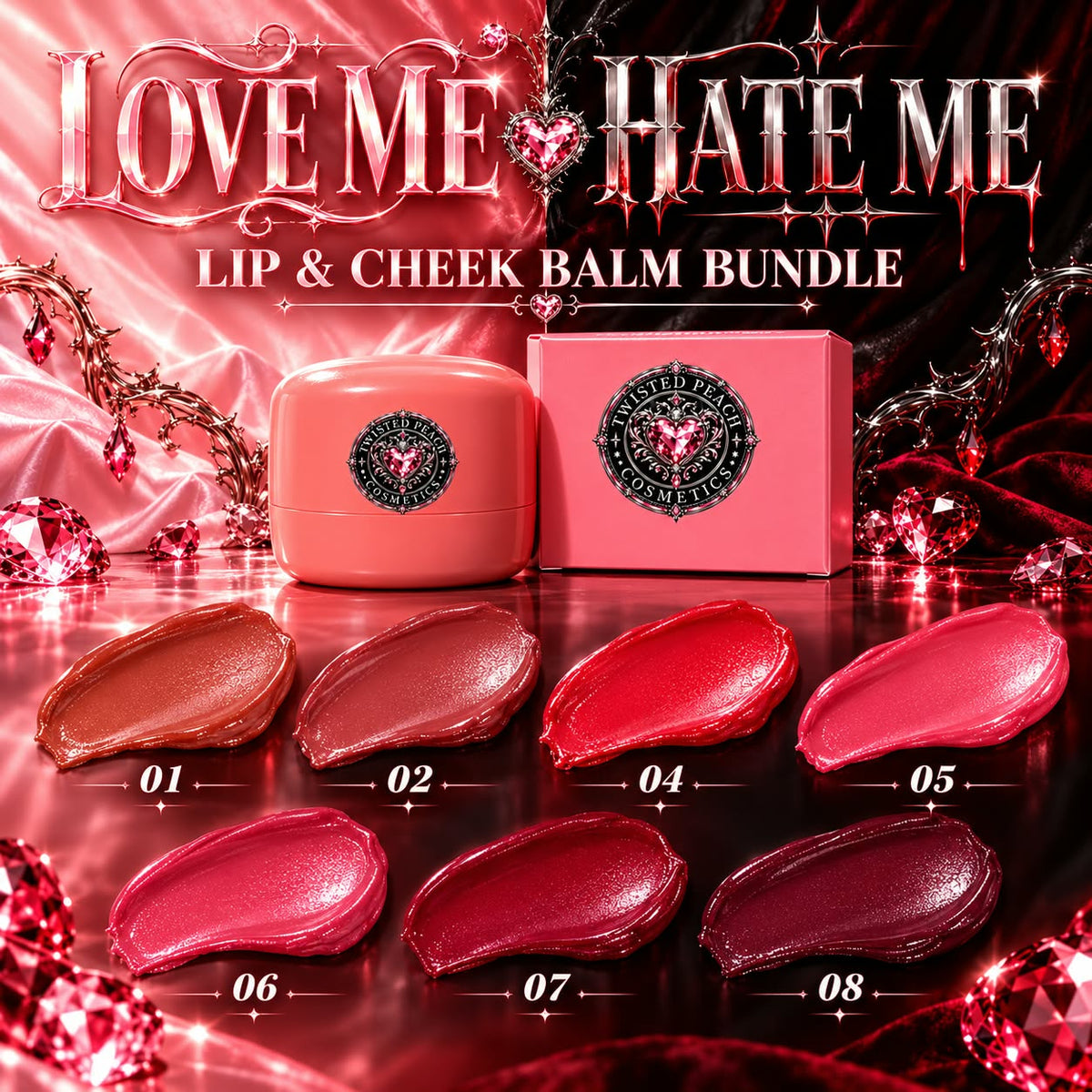 Love Me Hate Me Lip And Cheek Balm- Coming Soon
