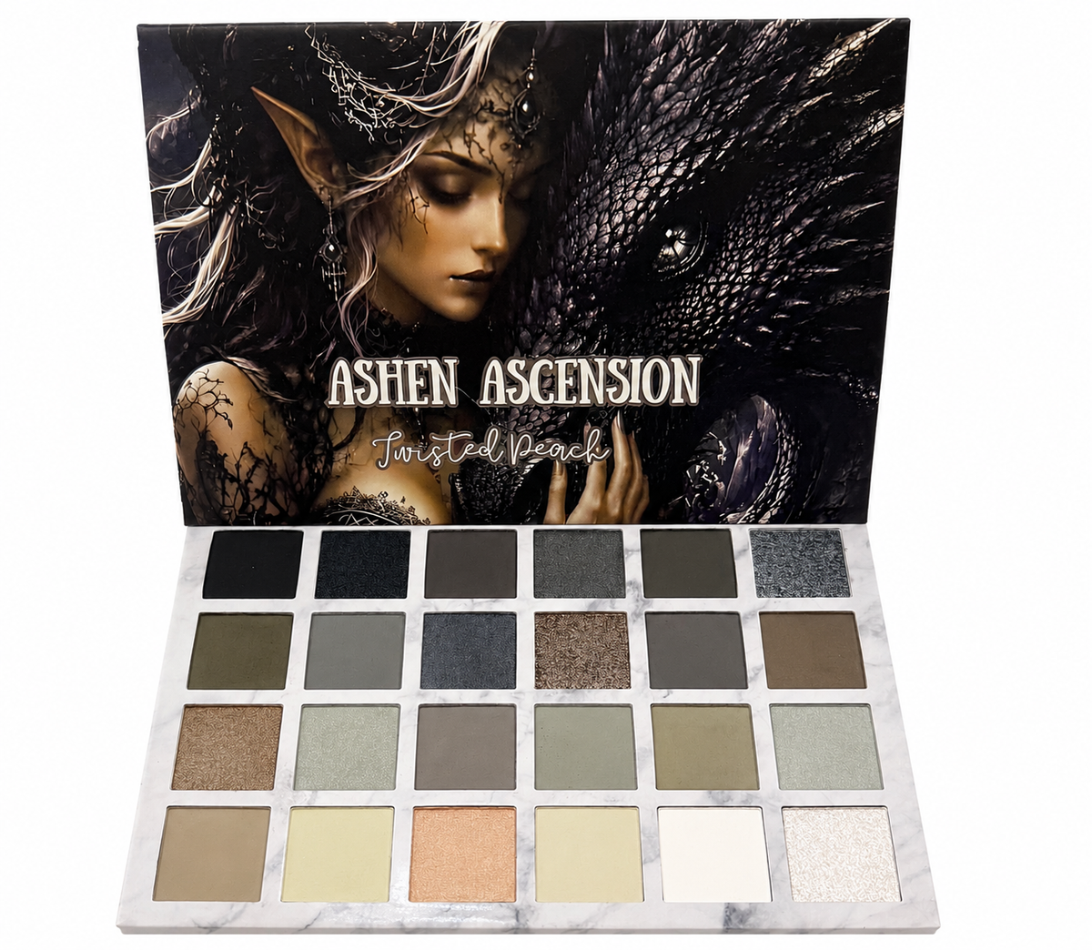 🐉 Ashen Ascension Eyeshadow Palette
