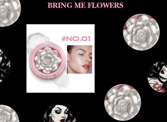 🌸 BRING ME FLOWERS – Petal-Pressed Highlighter Collection