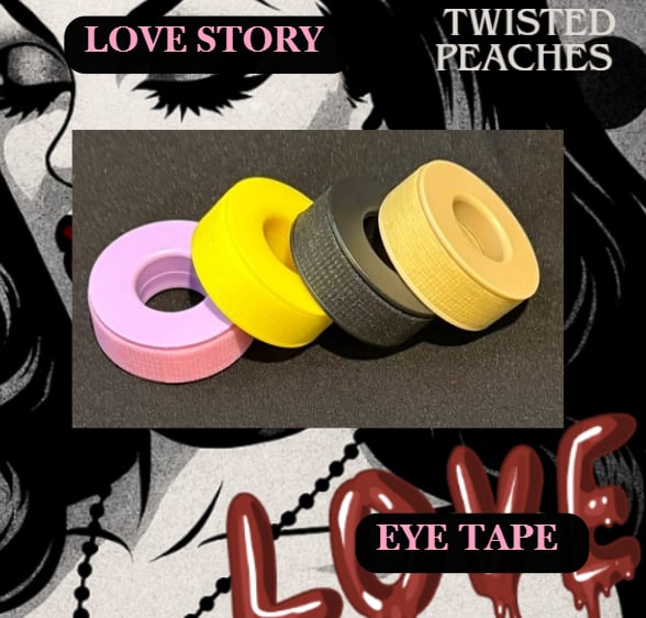 💔👁️🖤 Love Story Eye Tapes