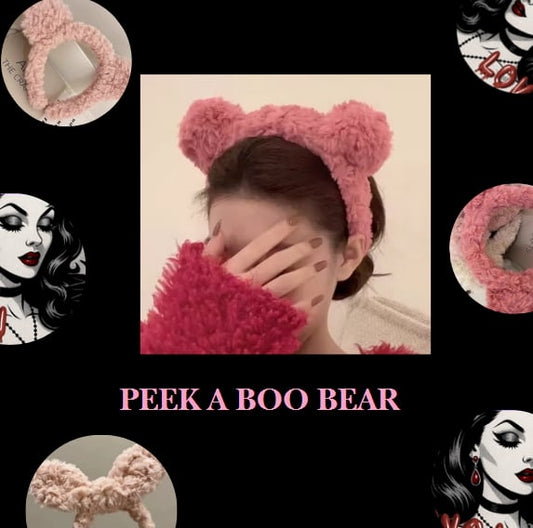🐻 Peek‑A‑Boo Bear Headbands