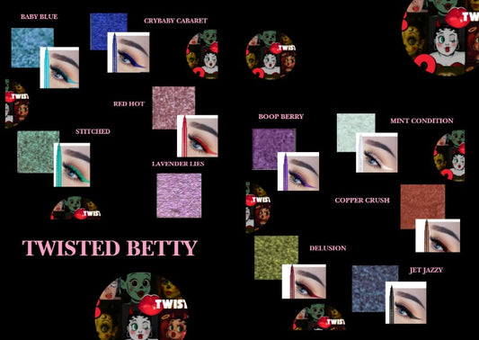 P - 💋 Twisted Betty Single Shadows