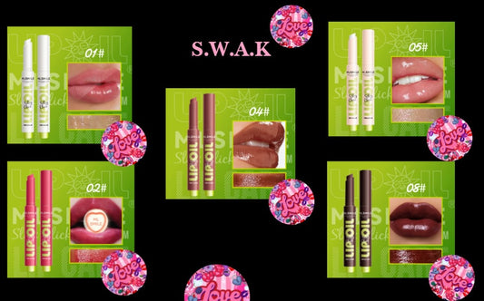 💋 S.W.A.K – Clickable Lip Oil Lipstick